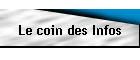 Le coin des Infos