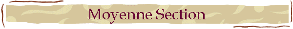 Moyenne Section